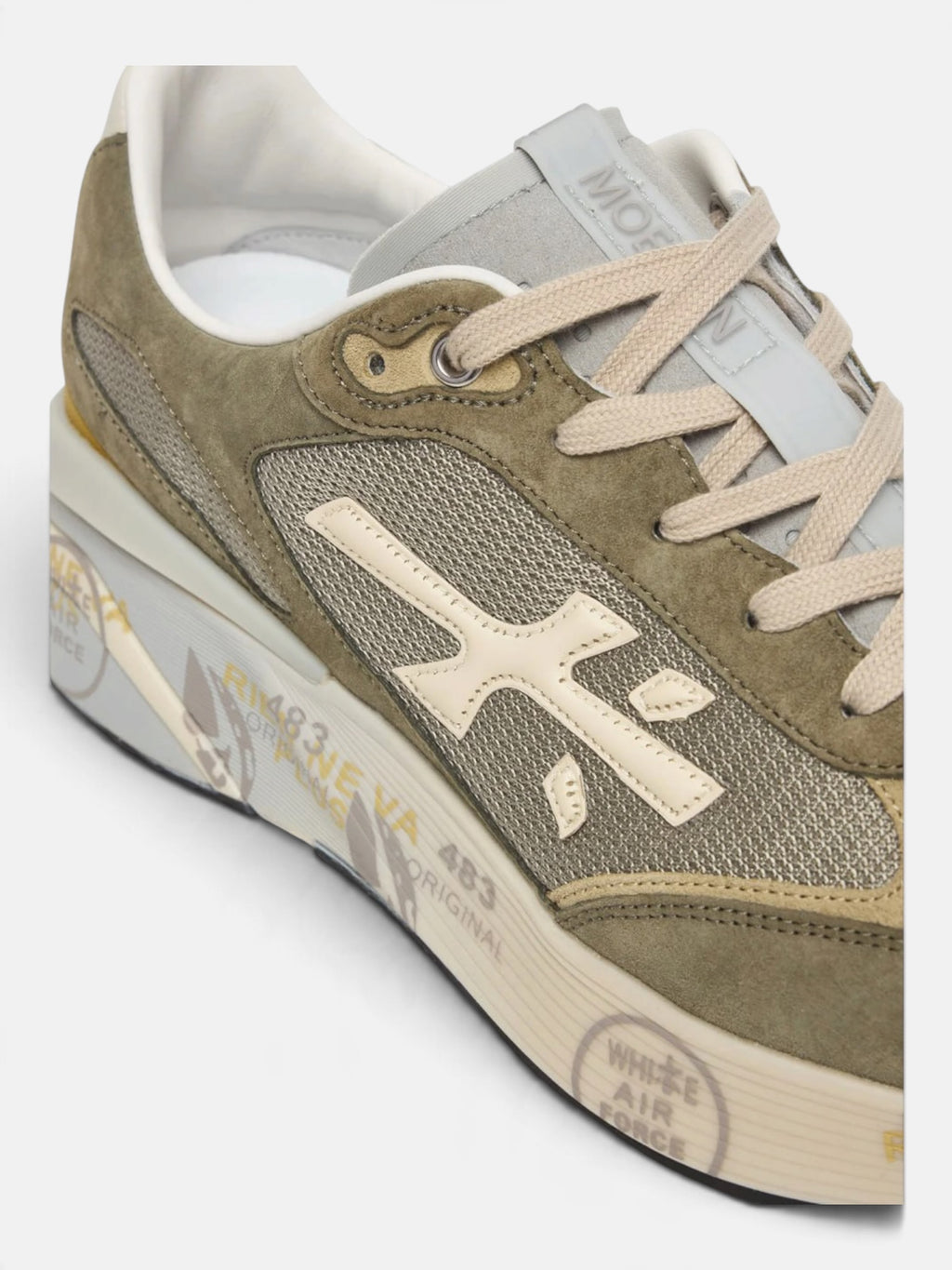Кросівки чоловічі Premiata Moerun Military Green VAR.8300
