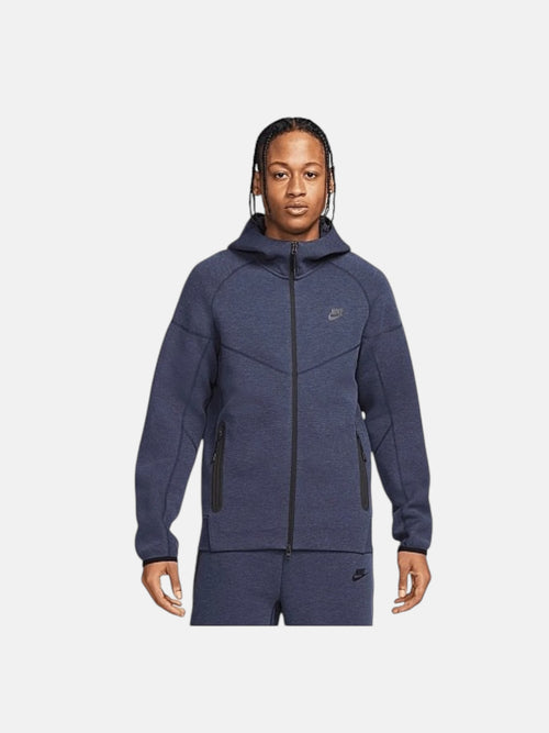 Чоловіча кофта Nike Tech Fleece Full-Zip Windrunner Hoodie Blue FB7921-473