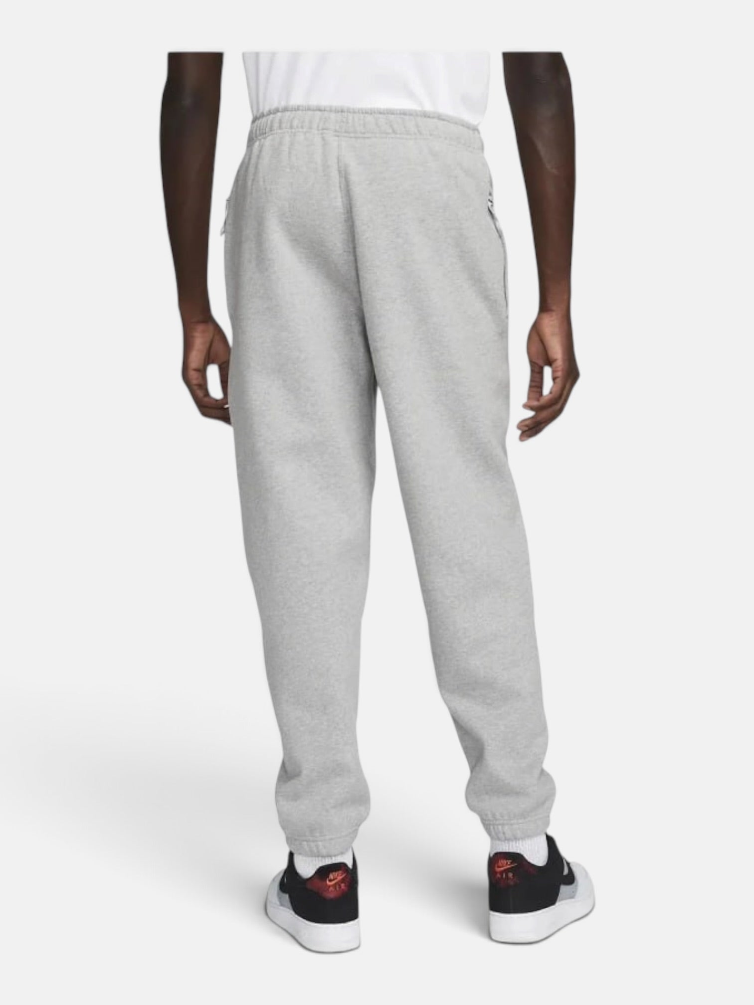Штани чоловічі Nike Solo Swoosh Fleece Pant Grey DX1364-063
