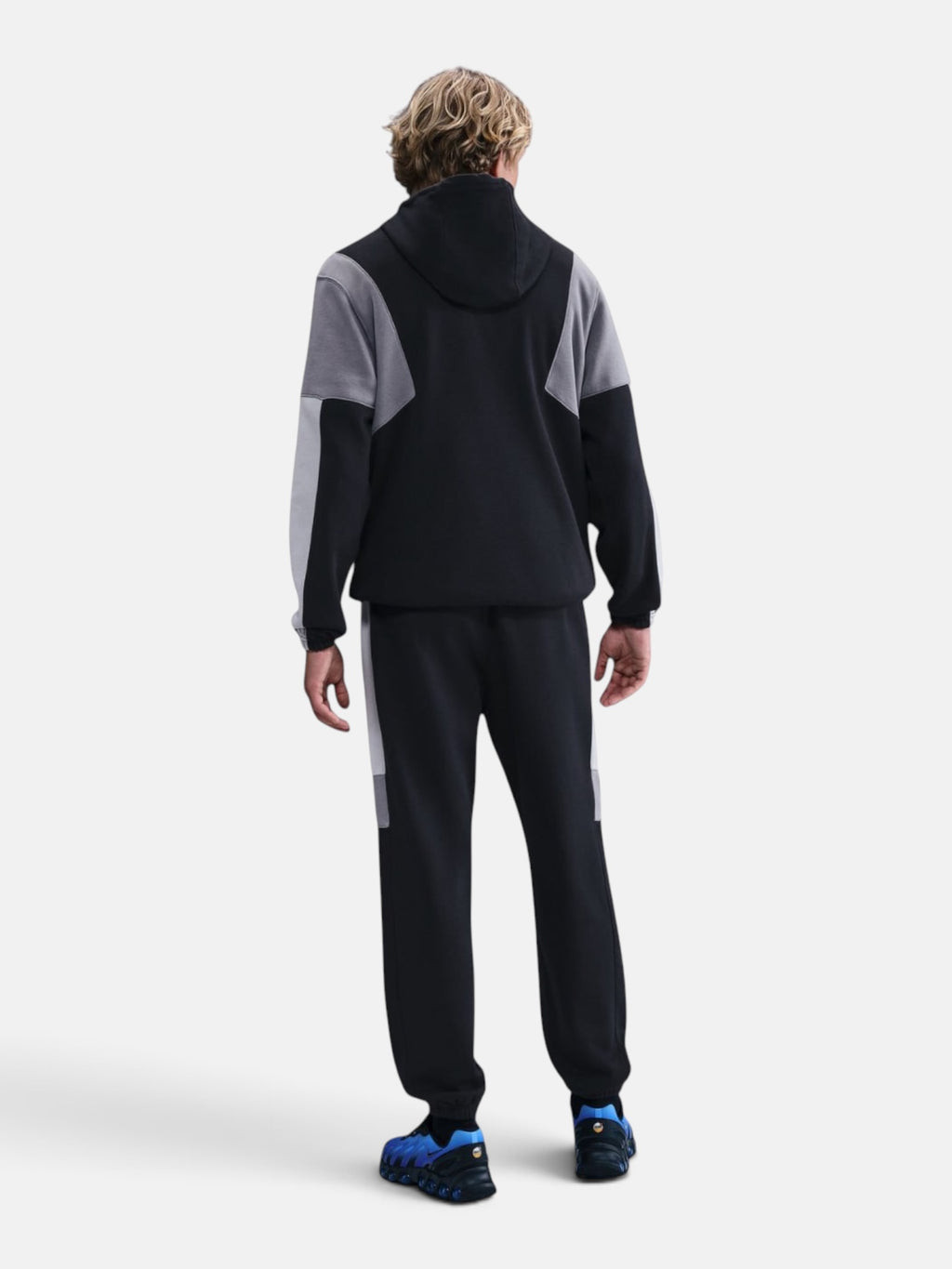 Спортивний костюм Nike Club Fleece Hooded Track "Black/Grey" HV1165-010