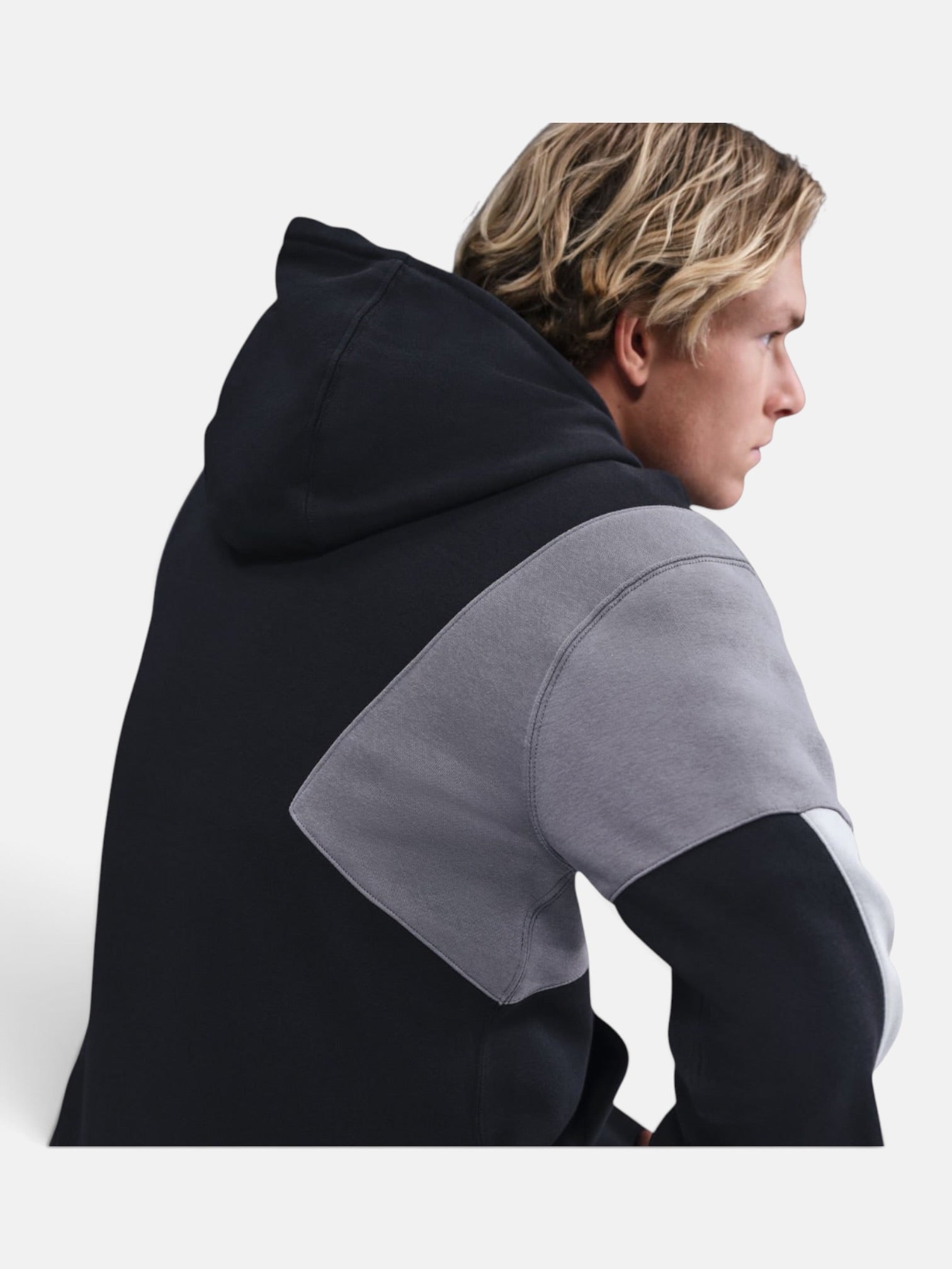 Спортивний костюм Nike Club Fleece Hooded Track "Black/Grey" HV1165-010