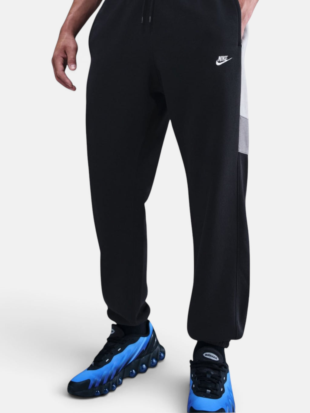 Спортивний костюм Nike Club Fleece Hooded Track "Black/Grey" HV1165-010