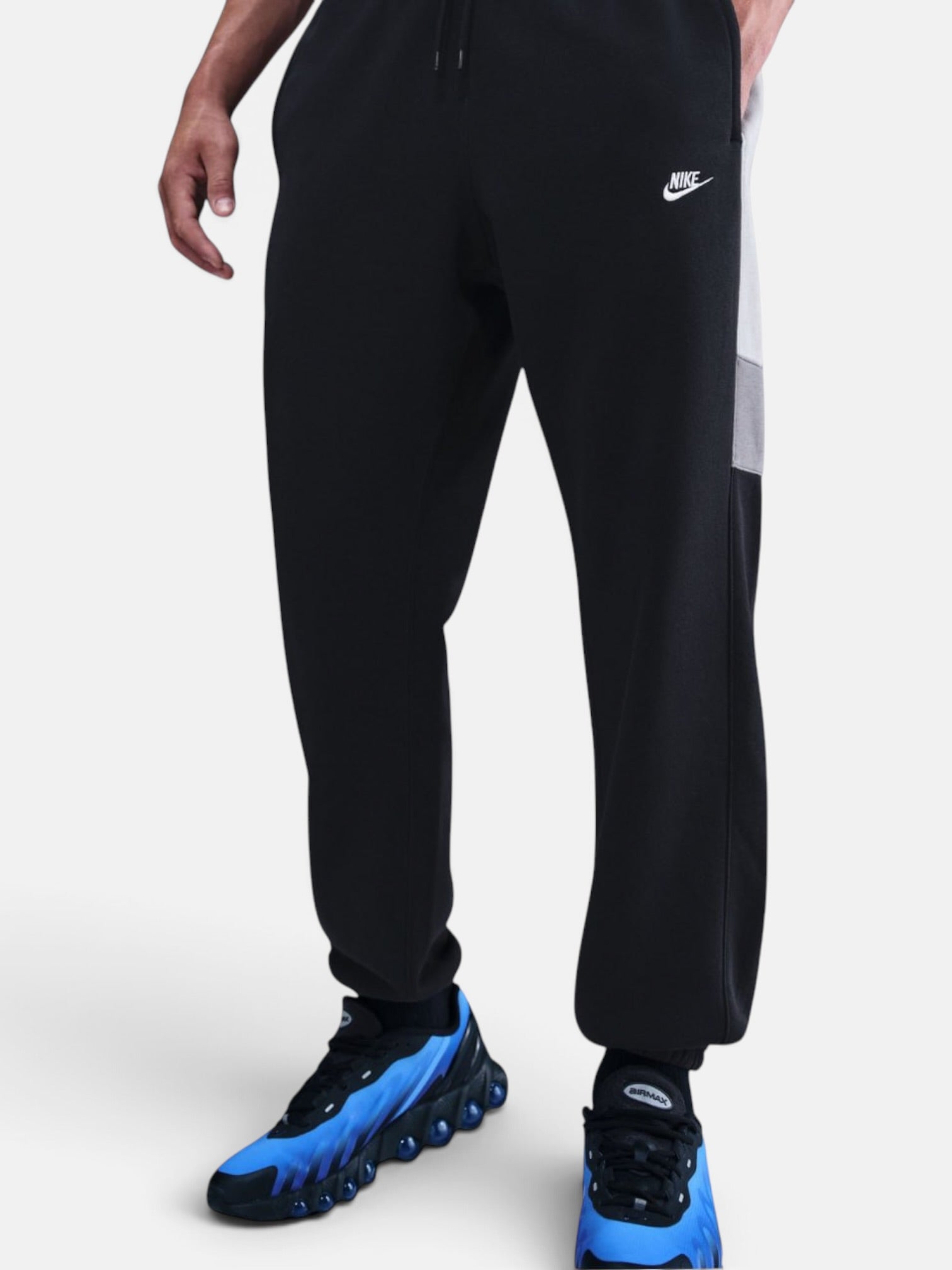Спортивний костюм Nike Club Fleece Hooded Track "Black/Grey" HV1165-010