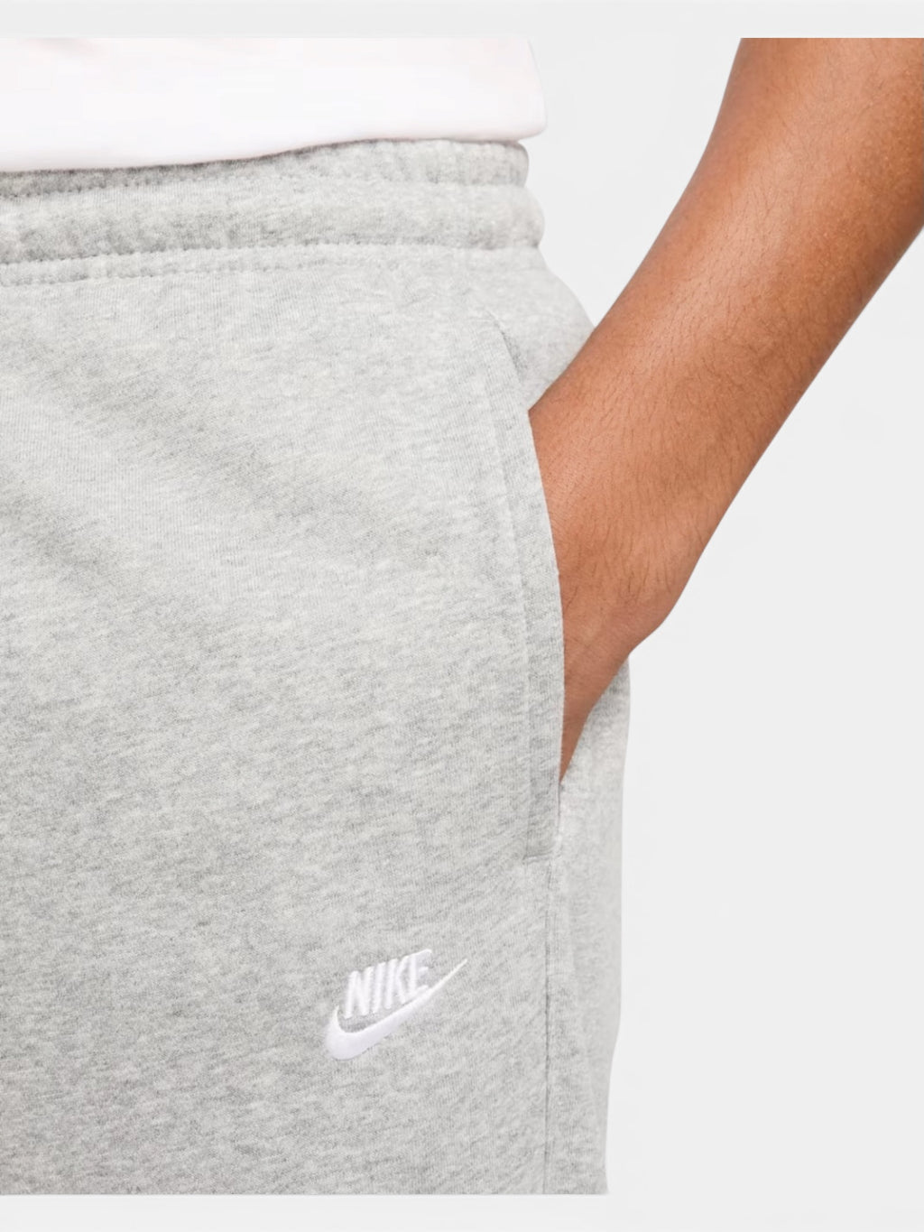Штани чоловічі Nike Club French Terry Open-Hem Pant "Grey" HQ4422-063