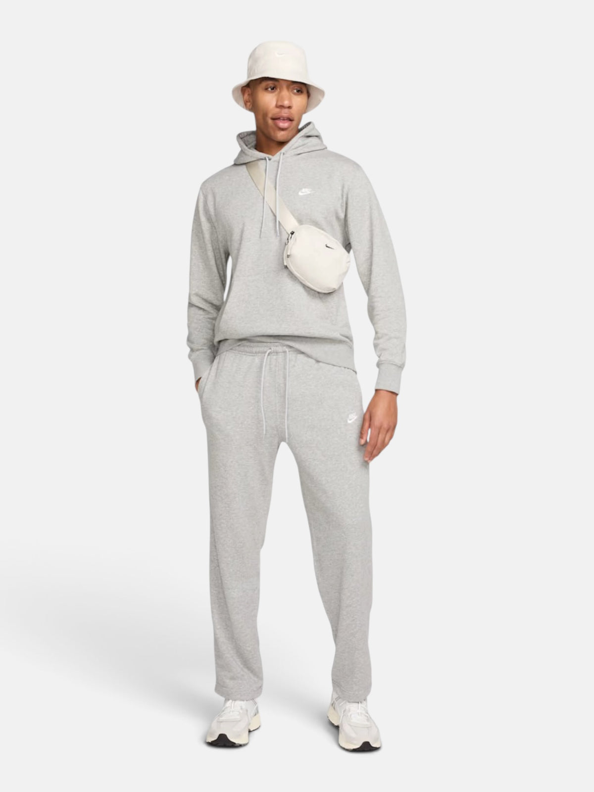 Штани чоловічі Nike Club French Terry Open-Hem Pant "Grey" HQ4422-063
