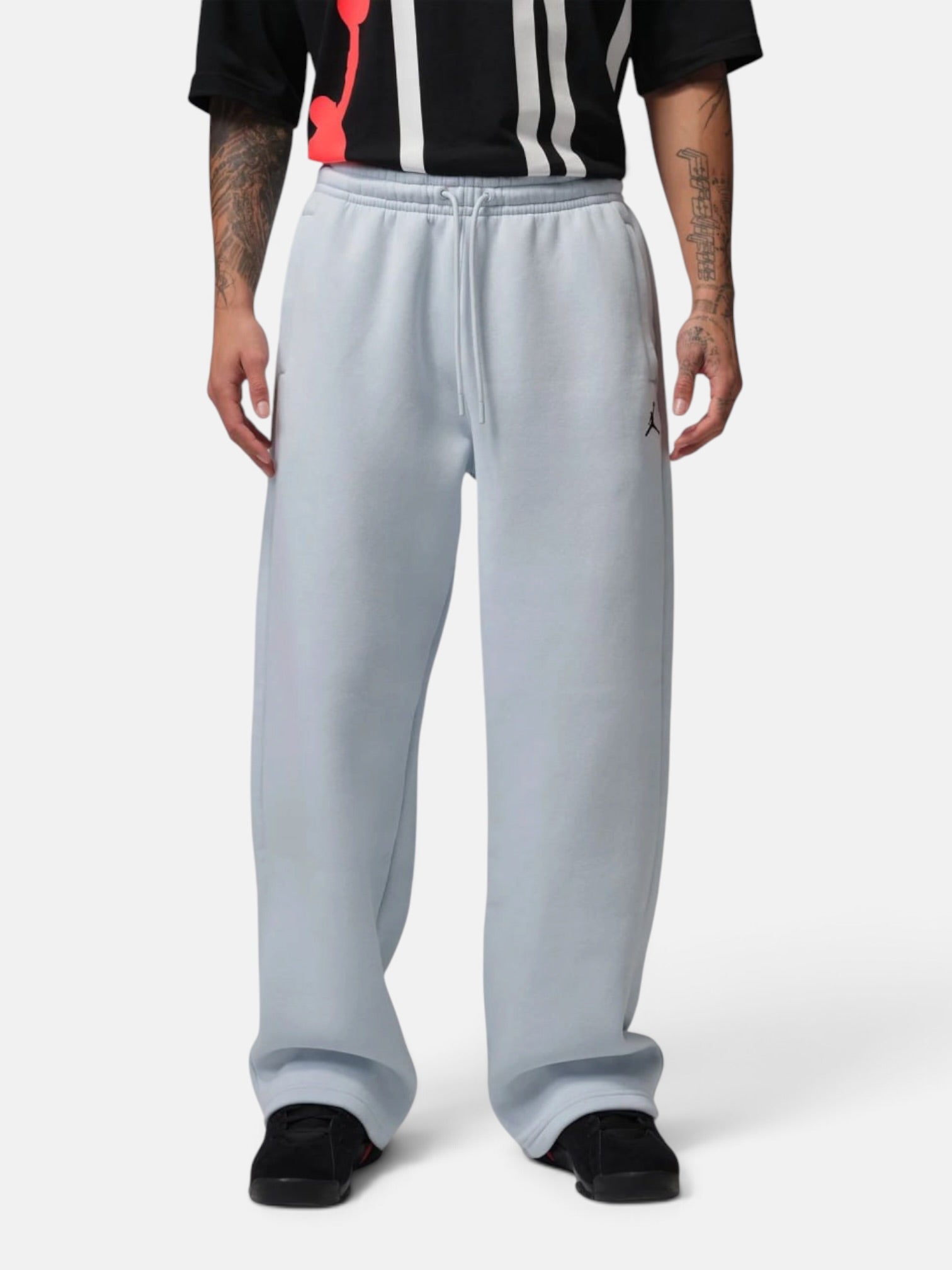 Спортивні штани Jordan Brooklyn Fleece Oversized Open-Hem "Aura" IB7238-472
