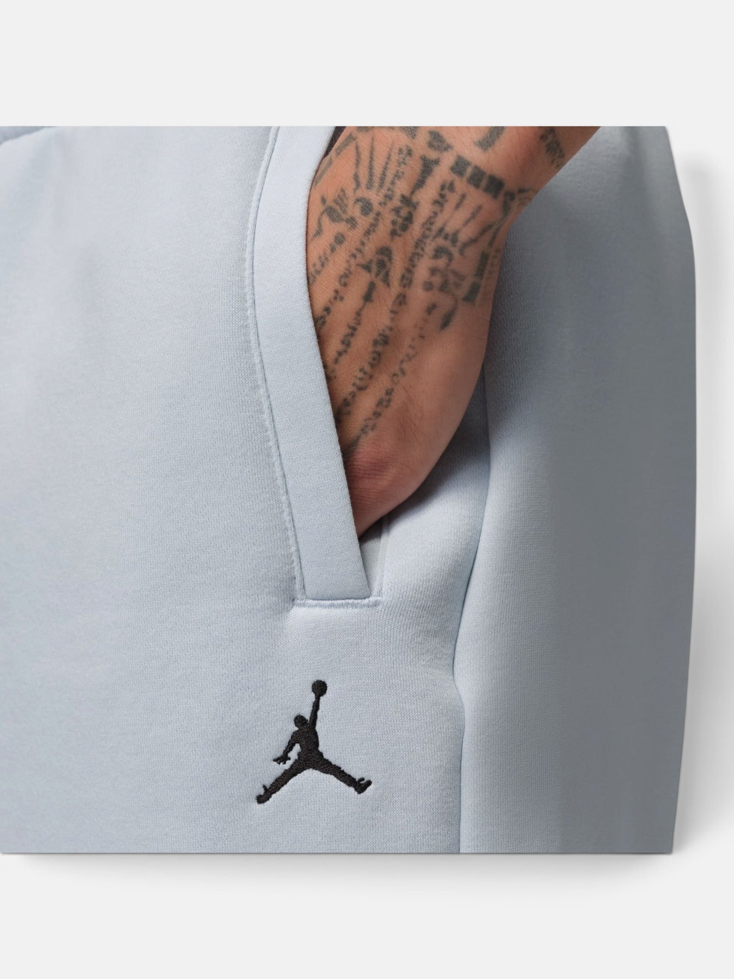 Спортивні штани Jordan Brooklyn Fleece Oversized Open-Hem "Aura" IB7238-472
