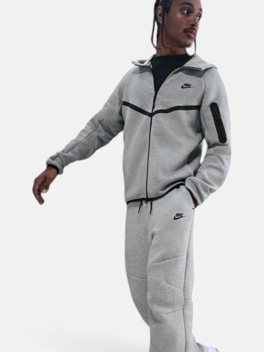 Штани чоловічі Nike Tech Fleece Open-Hem "Grey" IM0697-063