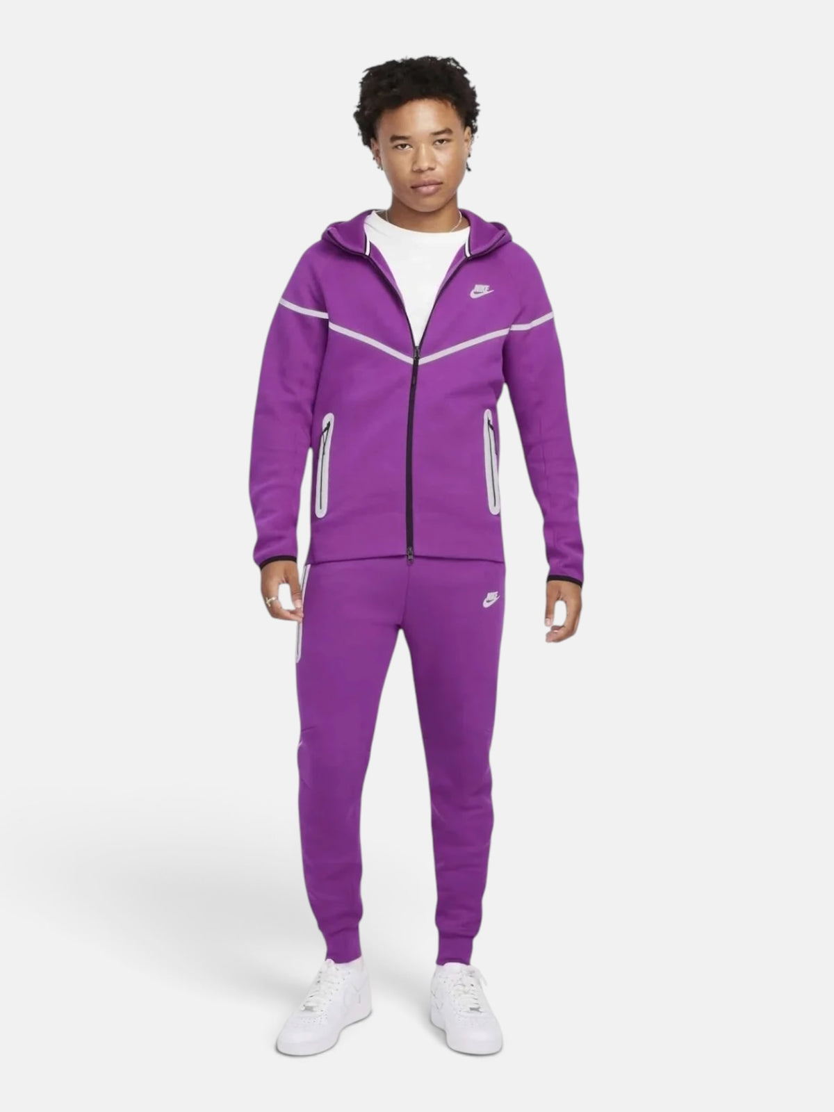 Толстовка чоловіча Nike Tech Seasonal Tech Fleece Windrunner "Violet" FZ0754-505