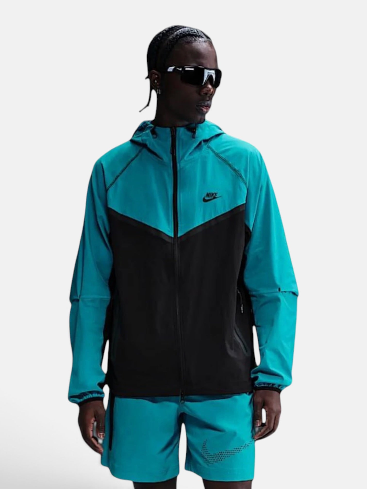 Вітровка чоловіча Nike Tech Windrunner "Turquoise/Black" HM7151-345