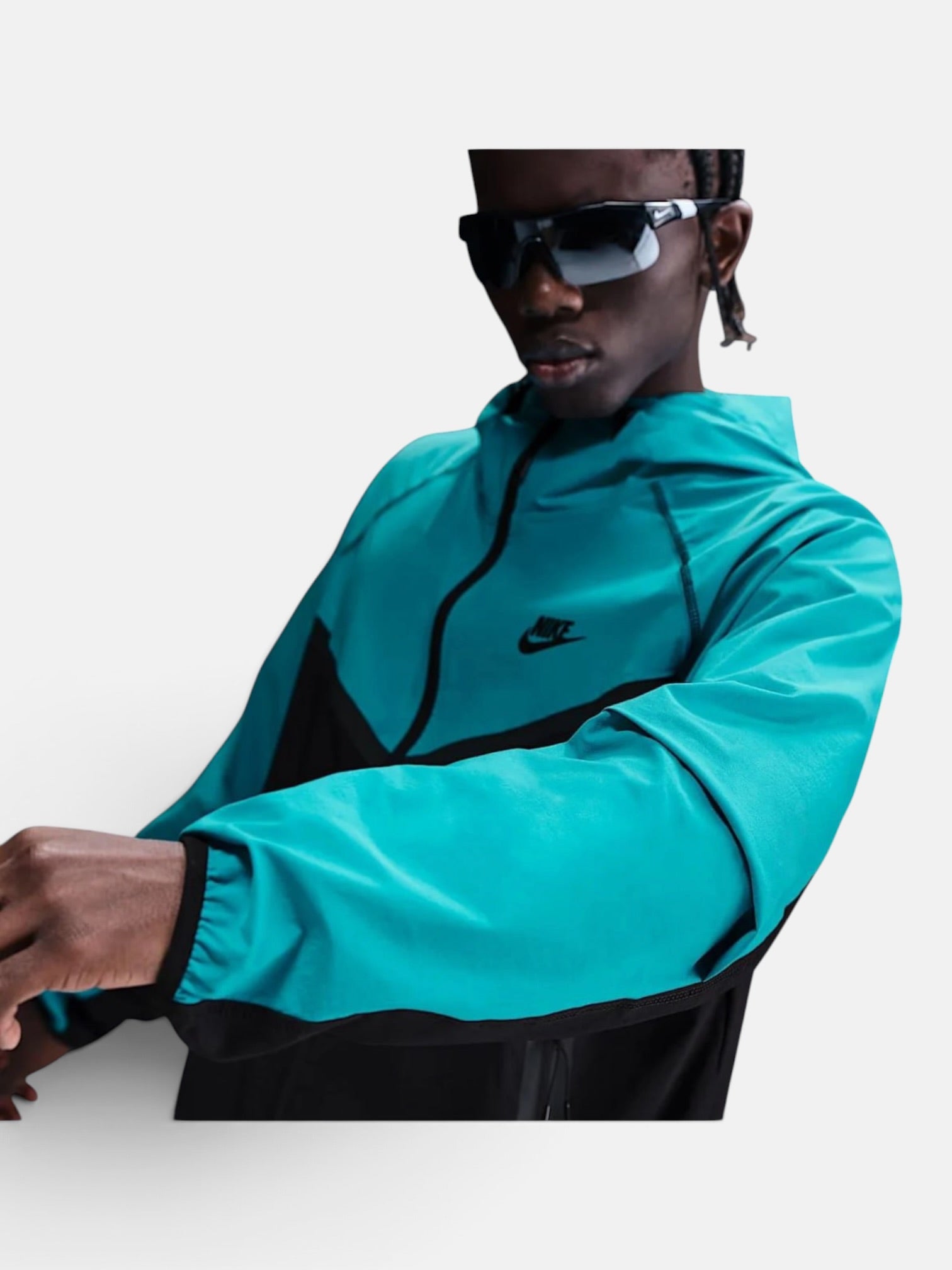 Вітровка чоловіча Nike Tech Windrunner "Turquoise/Black" HM7151-345