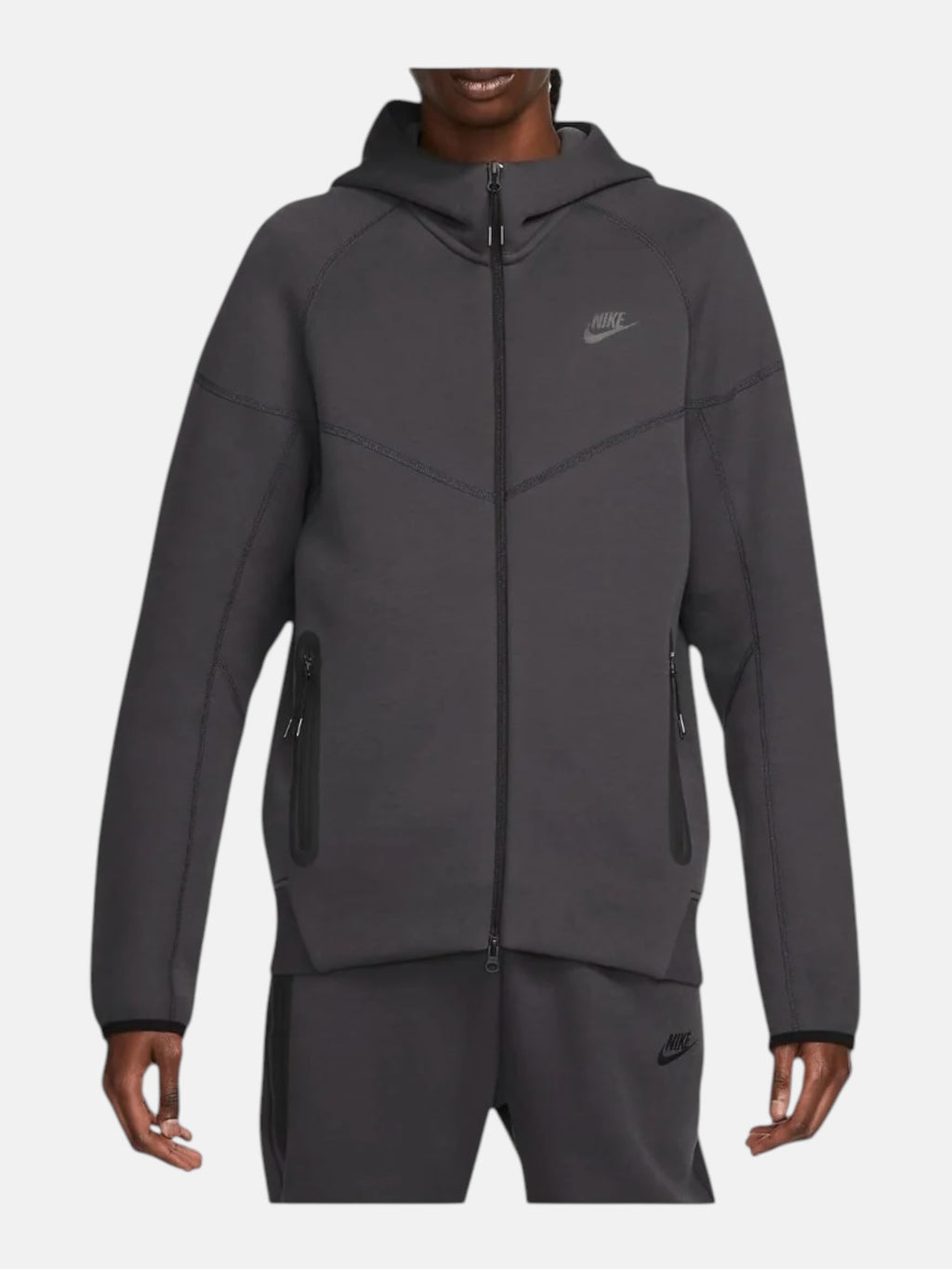 Толстовка чоловіча Nike Sportswear Tech Fleece Windrunner Grey FB7921-060