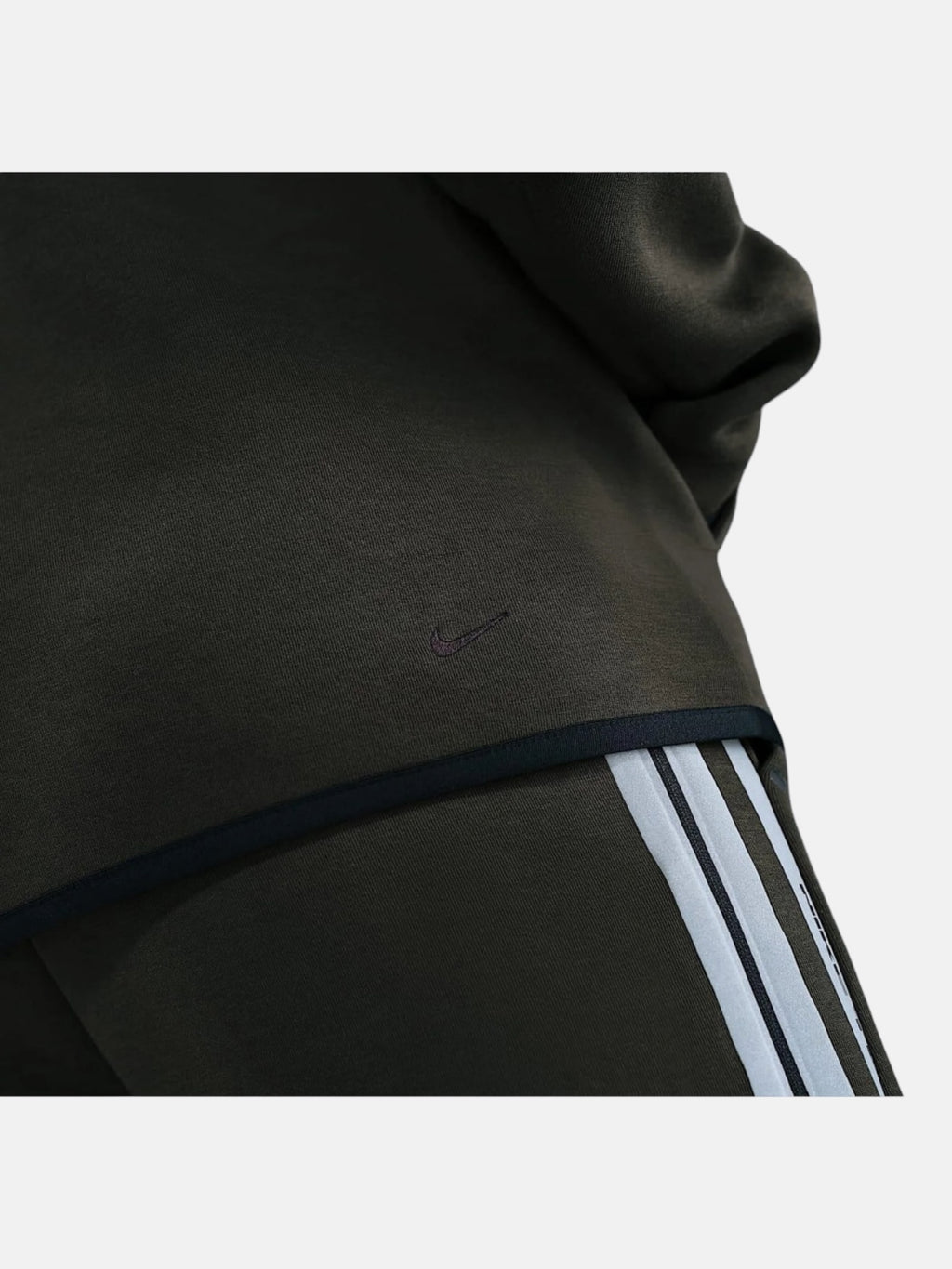 Толстовка чоловіча Nike Tech Fleece Windrunner Full-Zip Reflective "Olive" IM6537-355