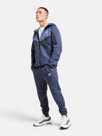 Толстовка чоловіча Nike Tech Fleece Windrunner "Blue" IH4302-437