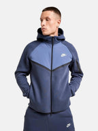 Толстовка чоловіча Nike Tech Fleece Windrunner "Blue" IH4302-437