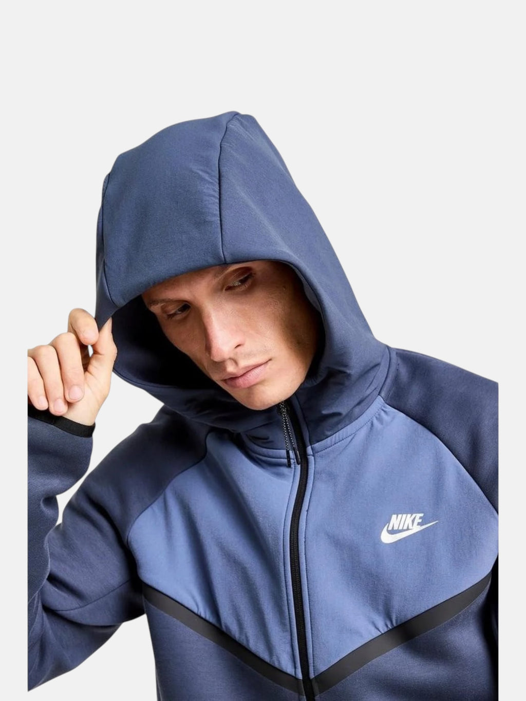 Толстовка чоловіча Nike Tech Fleece Windrunner "Blue" IH4302-437