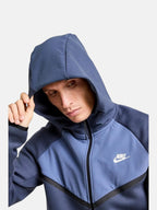 Толстовка чоловіча Nike Tech Fleece Windrunner "Blue" IH4302-437