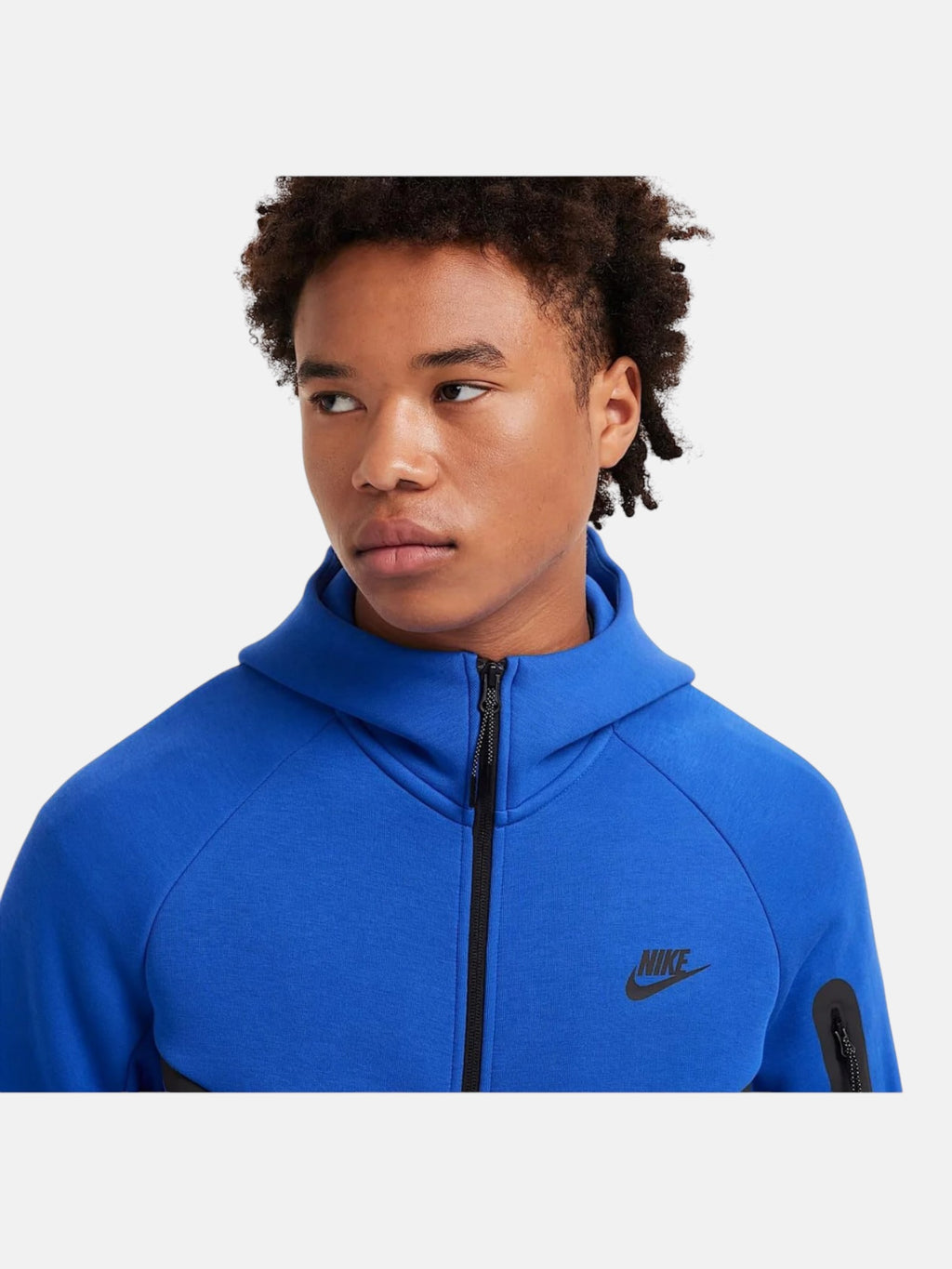 Толстовка чоловіча Nike Tech Fleece Windrunner "Royal Blue" HV0949-480