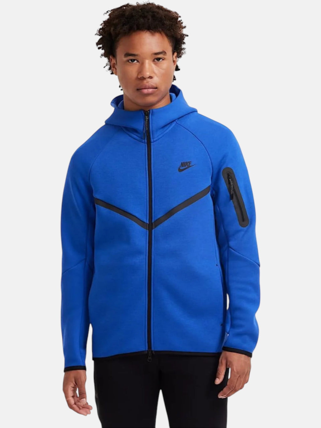 Толстовка чоловіча Nike Tech Fleece Windrunner "Royal Blue" HV0949-480