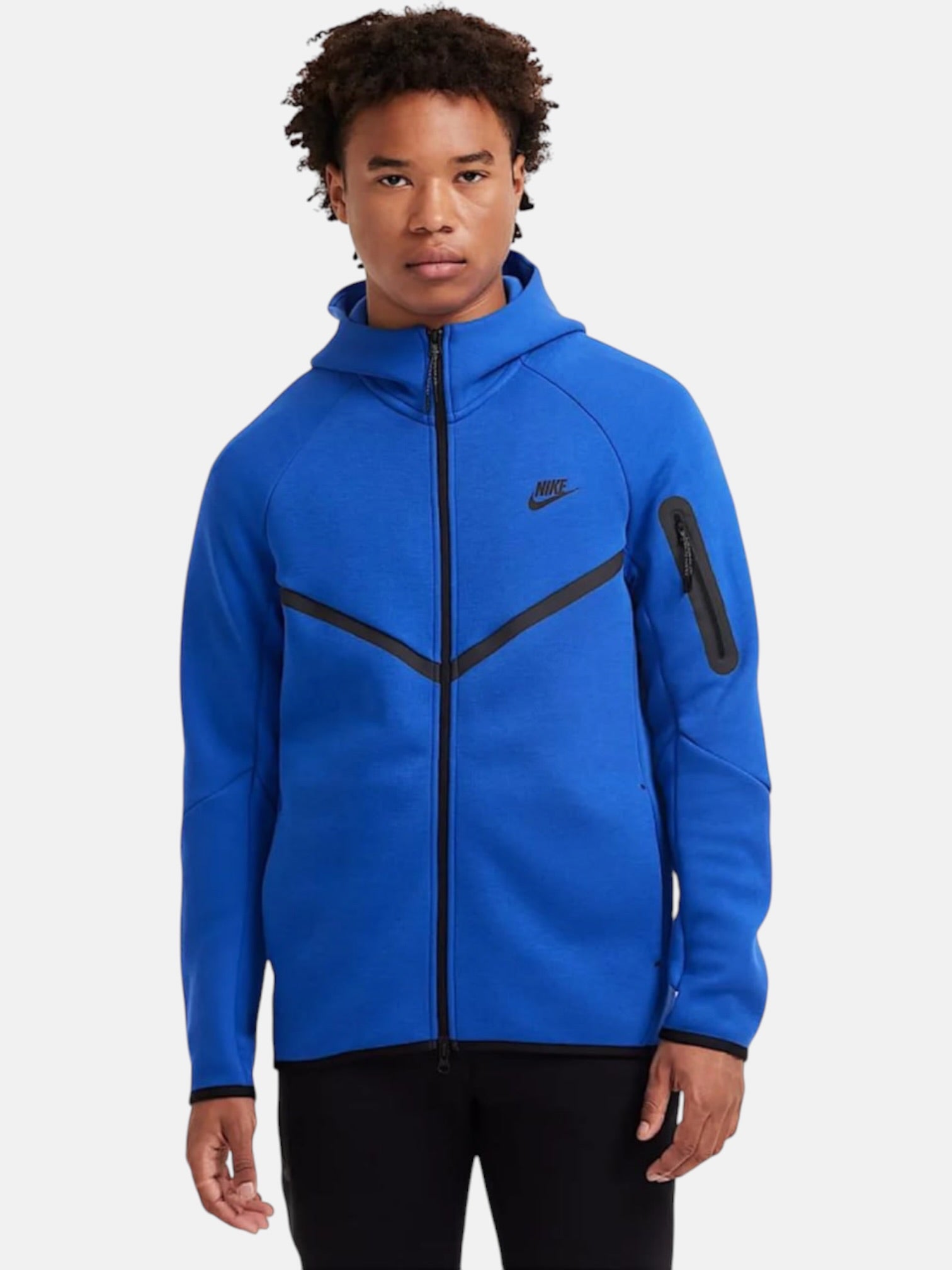 Толстовка чоловіча Nike Tech Fleece Windrunner "Royal Blue" HV0949-480