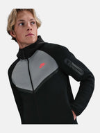 Толстовка чоловіча Nike Tech Fleece Windrunner "Black/Grey" IH4302-010