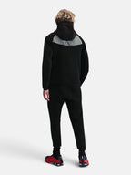 Толстовка чоловіча Nike Tech Fleece Windrunner "Black/Grey" IH4302-010