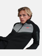 Толстовка чоловіча Nike Tech Fleece Windrunner "Black/Grey" IH4302-010