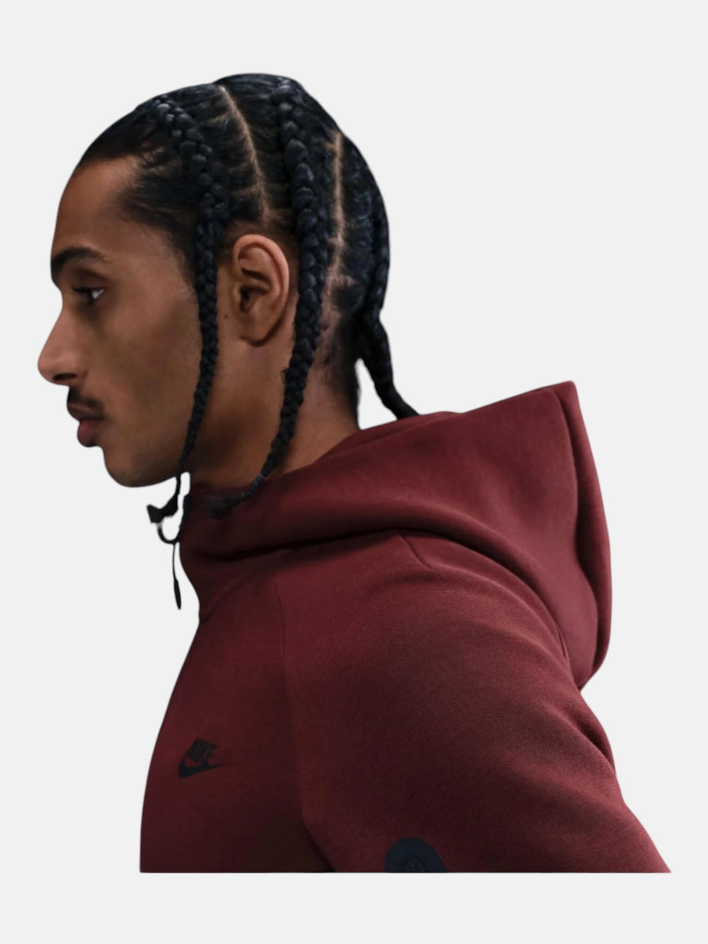 Толстовка чоловіча Nike Tech Fleece Windrunner "Bordo" HV0949-619