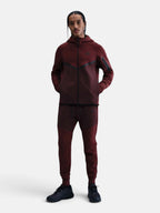 Толстовка чоловіча Nike Tech Fleece Windrunner "Bordo" HV0949-619