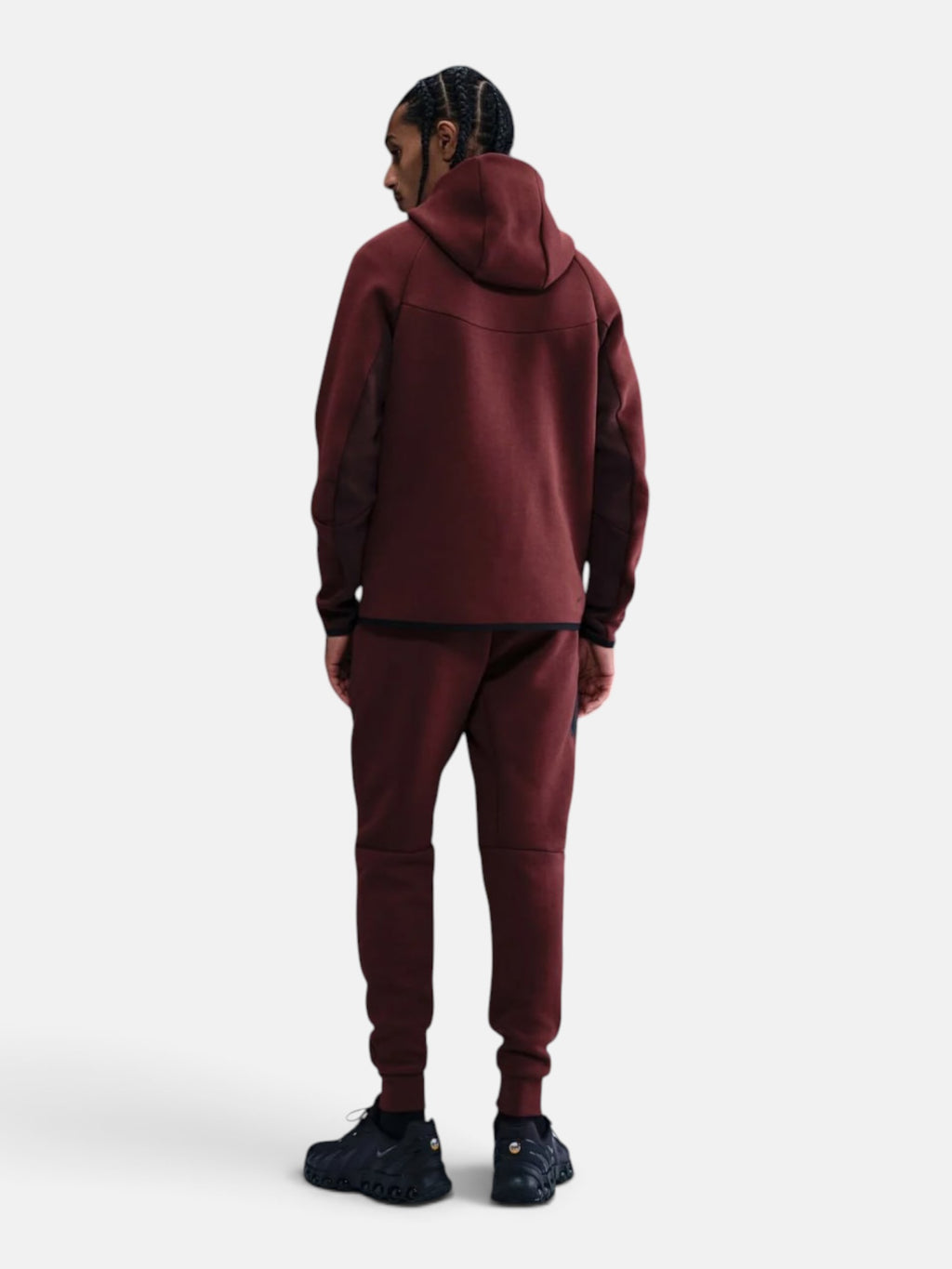 Толстовка чоловіча Nike Tech Fleece Windrunner "Bordo" HV0949-619