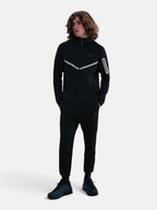Толстовка чоловіча Nike Tech Fleece Windrunner Reflective "Black" IM6537-010