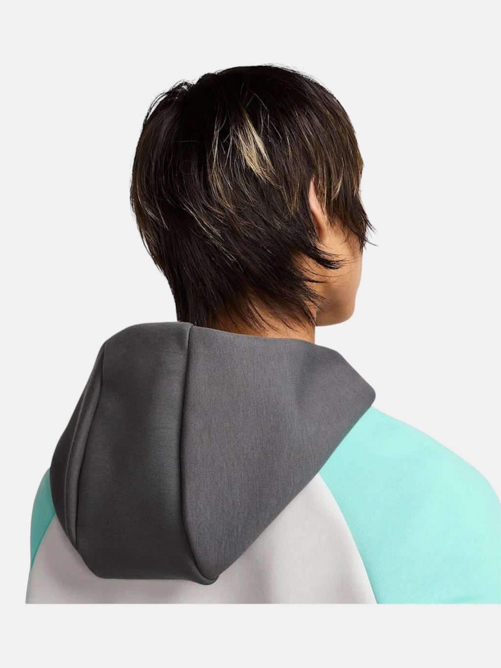 Толстовка чоловіча Nike Tech Fleece Windrunner "Turquoise/White" HV6512-068