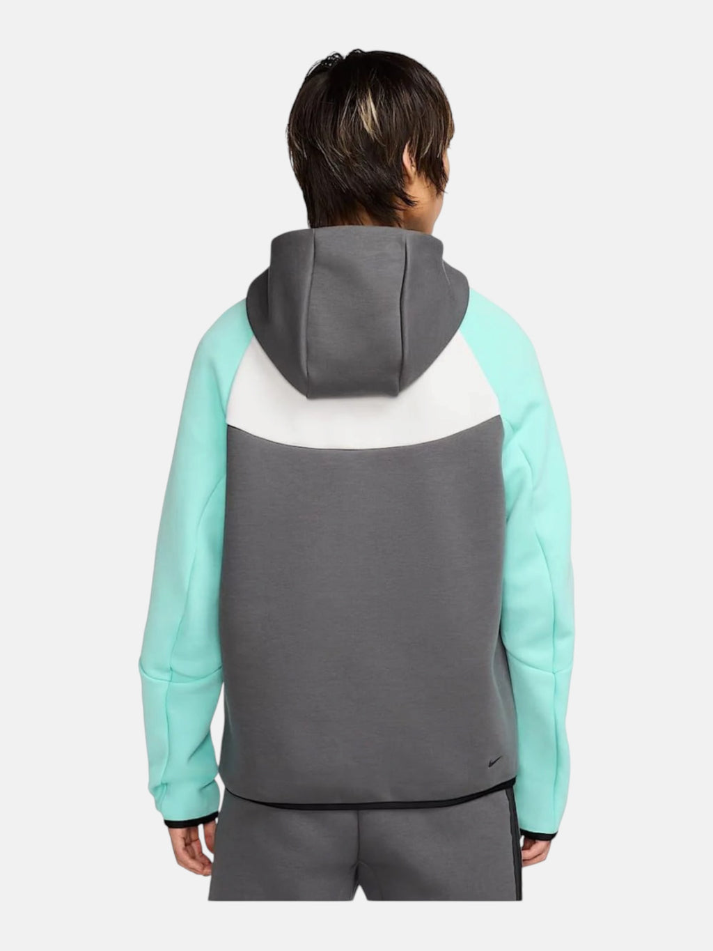 Толстовка чоловіча Nike Tech Fleece Windrunner "Turquoise/White" HV6512-068