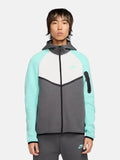 Толстовка чоловіча Nike Tech Fleece Windrunner "Turquoise/White" HV6512-068