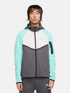 Толстовка чоловіча Nike Tech Fleece Windrunner "Turquoise/White" HV6512-068