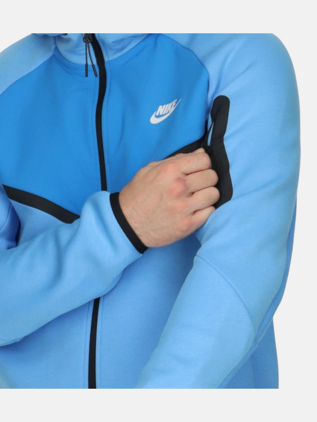 Толстовка чоловіча Nike Tech Fleece Windrunner "University Blue" IH4302-412