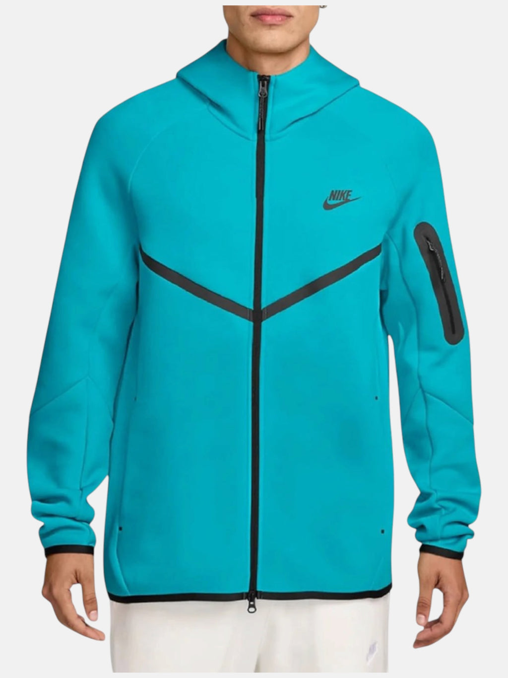 Толстовка чоловіча Nike Tech Fleece Windrunner "Turquoise" HV0949-345