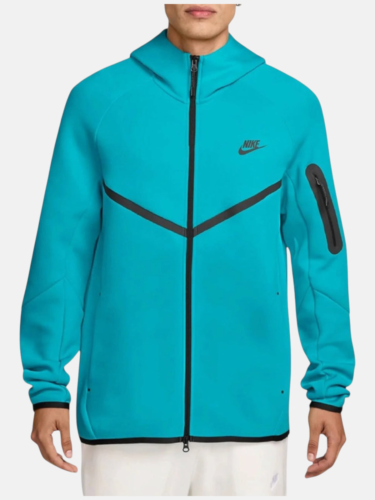 Толстовка чоловіча Nike Tech Fleece Windrunner "Turquoise" HV0949-345