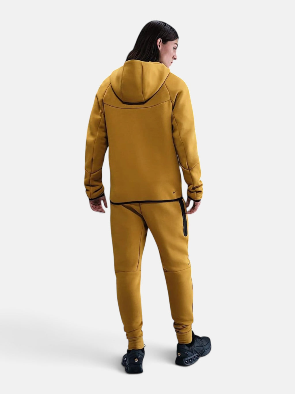 Толстовка чоловіча Nike Tech Fleece Windrunner "Ochre Yellow" HV0949-352