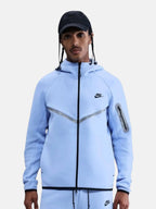 Толстовка чоловіча Nike Tech Fleece Windrunner Reflective "Light Blue" IM6537-468