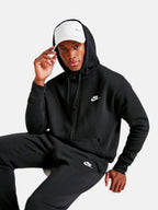 Кофта чоловіча Nike Sportswear Club Fleece Full-Zip "Black" BV2645-010