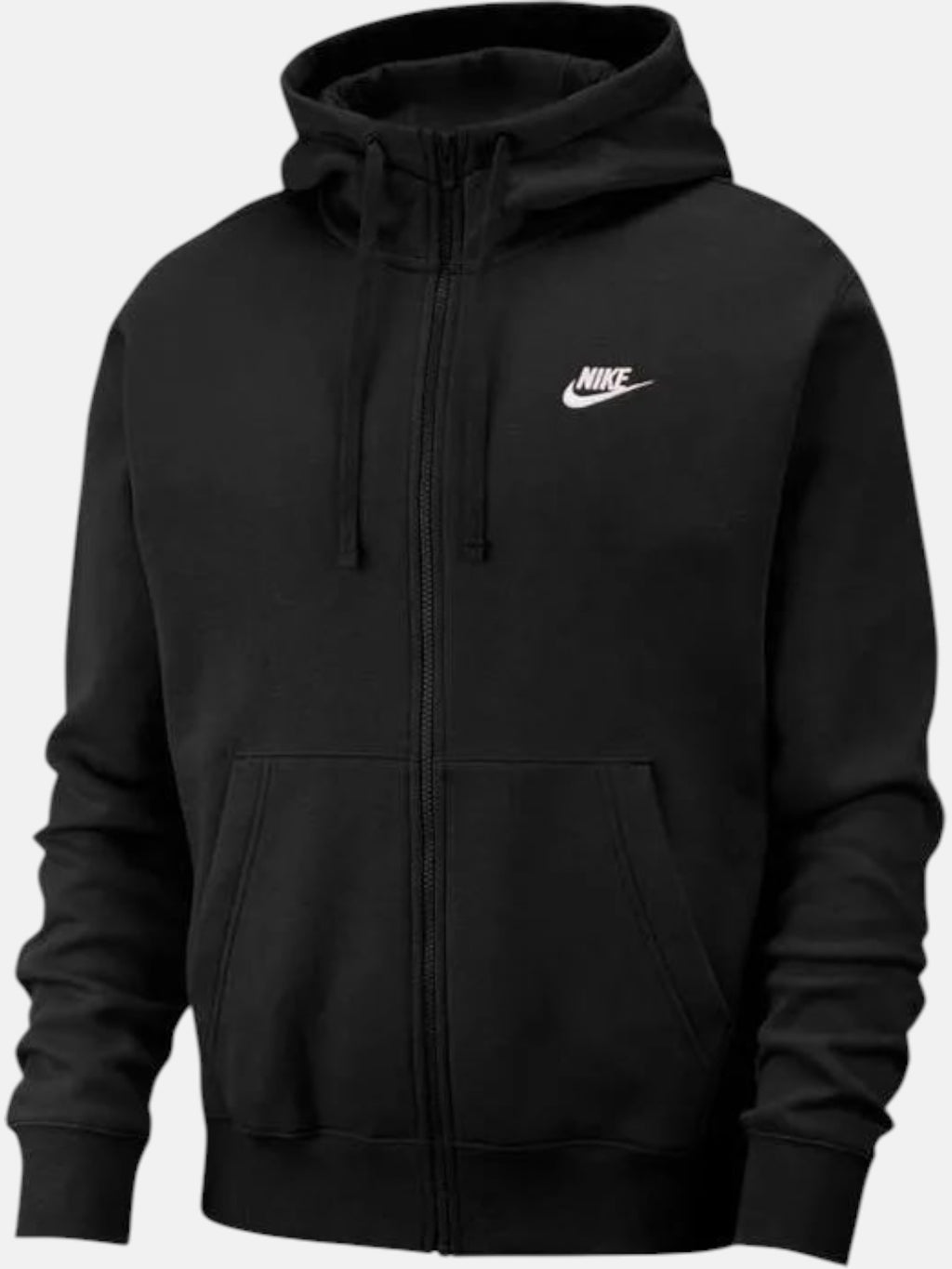 Кофта чоловіча Nike Sportswear Club Fleece Full-Zip "Black" BV2645-010