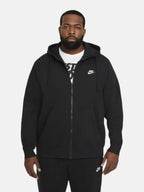 Кофта чоловіча Nike Sportswear Club Fleece Full-Zip "Black" BV2645-010