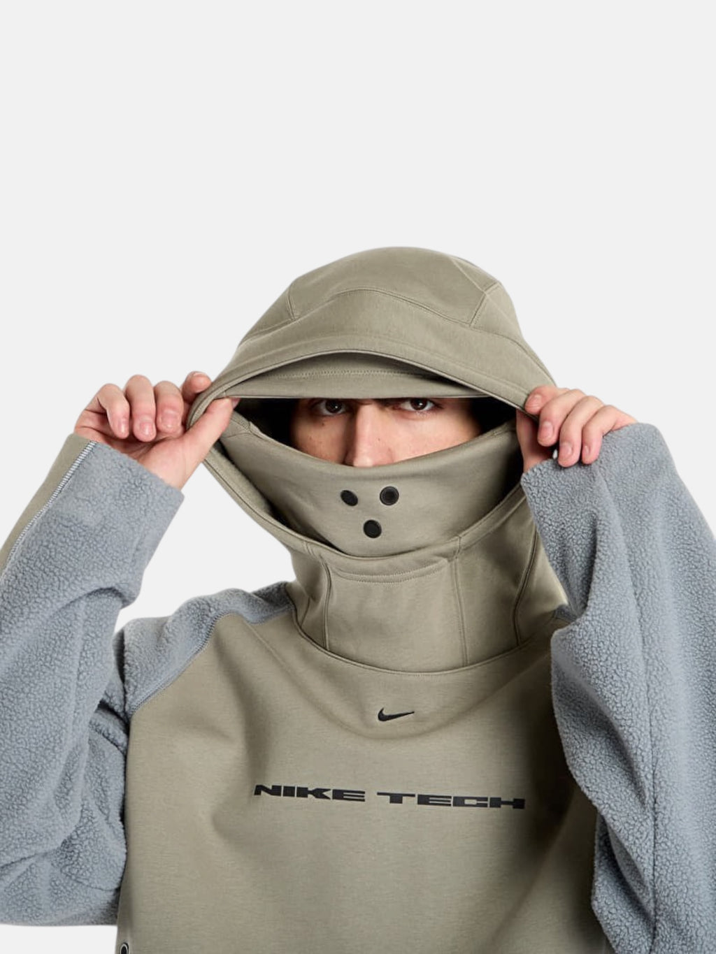 Худі чоловіче Nike Tech Boreas Therma-FIT Oversize "Khaki" IB3363-320