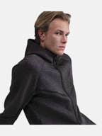 Толстовка чоловіча Nike Tech Fleece Windrunner "Black Heather" HV0949-032
