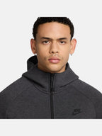 Толстовка чоловіча Nike Tech Fleece Windrunner "Black Heather" HV0949-032