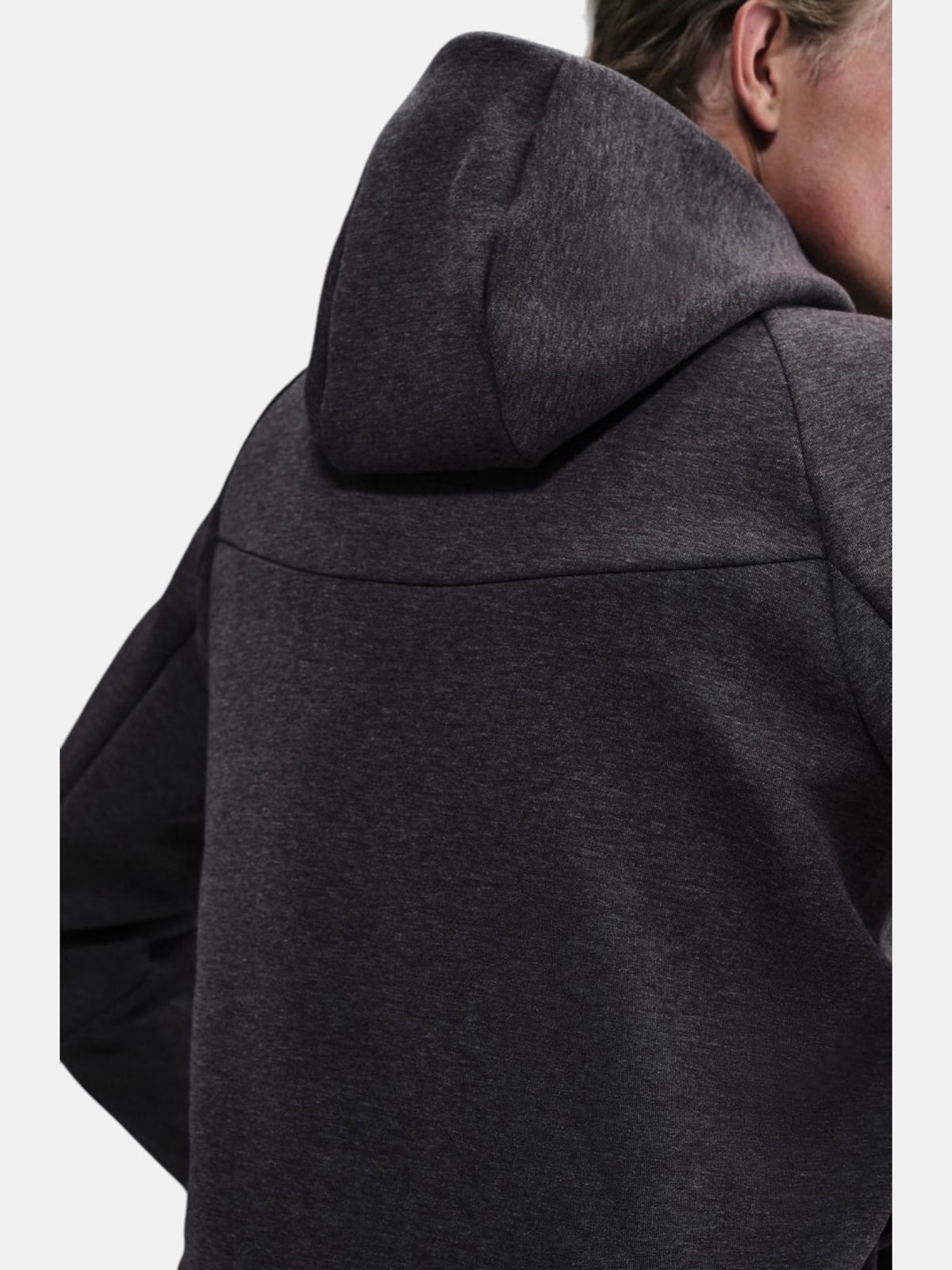 Толстовка чоловіча Nike Tech Fleece Windrunner "Black Heather" HV0949-032