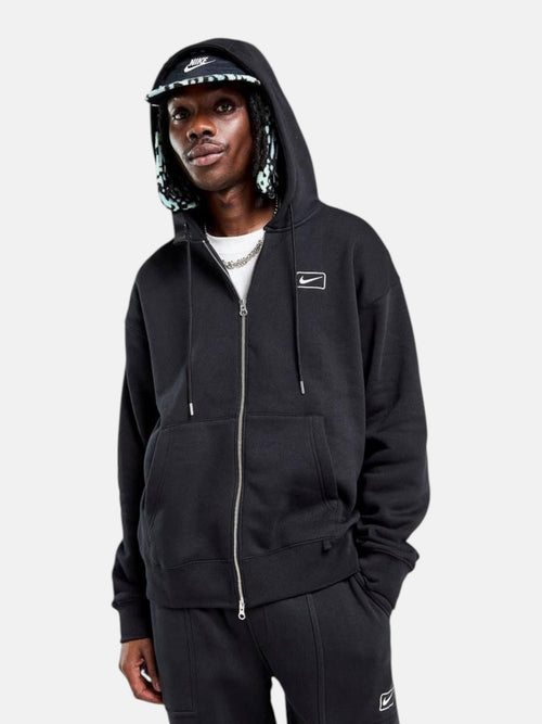 Кофта чоловіча Nike Sportswear Swoosh Box Full-Zip "Black" IQ2765-010