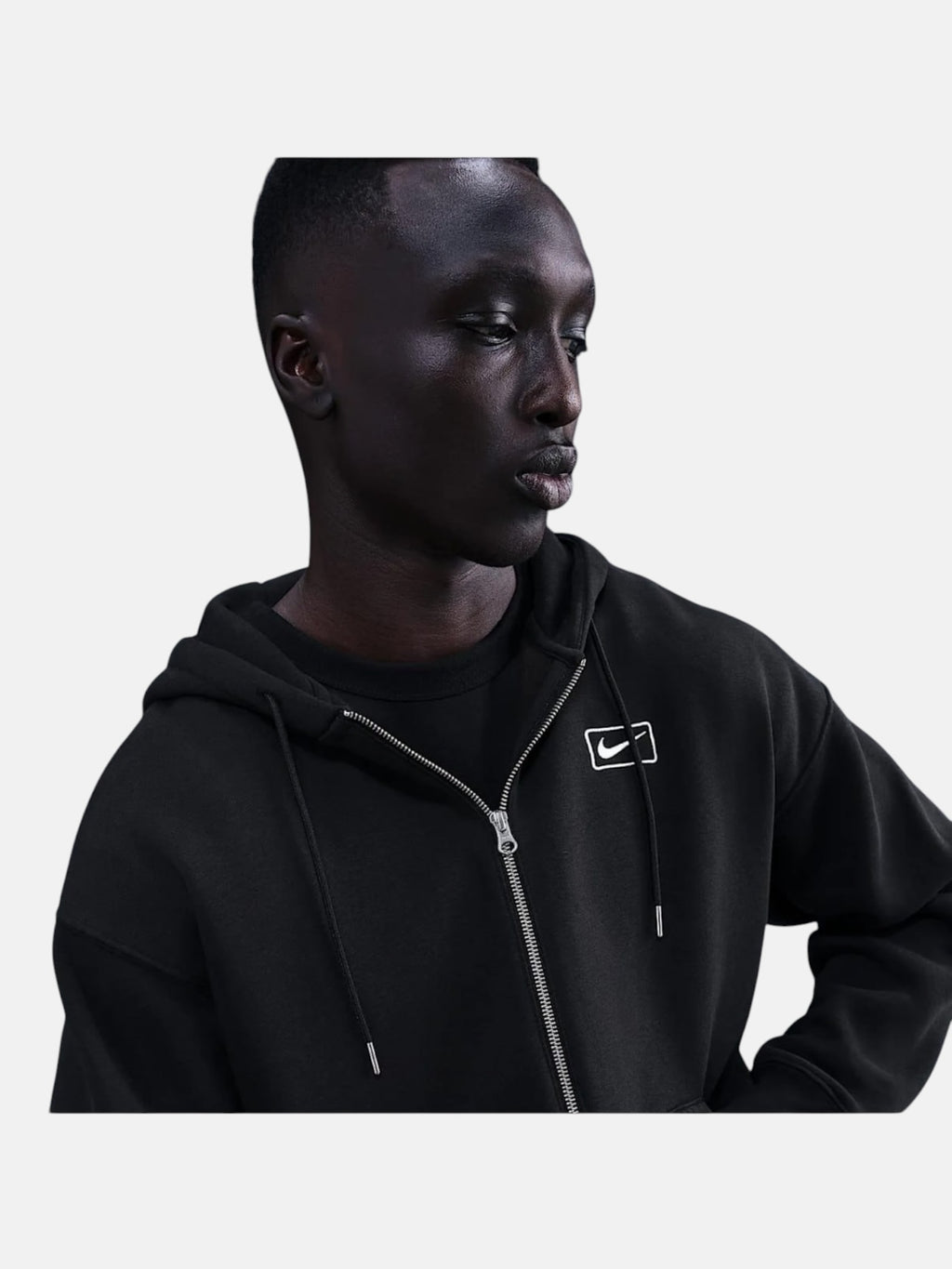 Кофта чоловіча Nike Sportswear Swoosh Box Full-Zip "Black" IQ2765-010