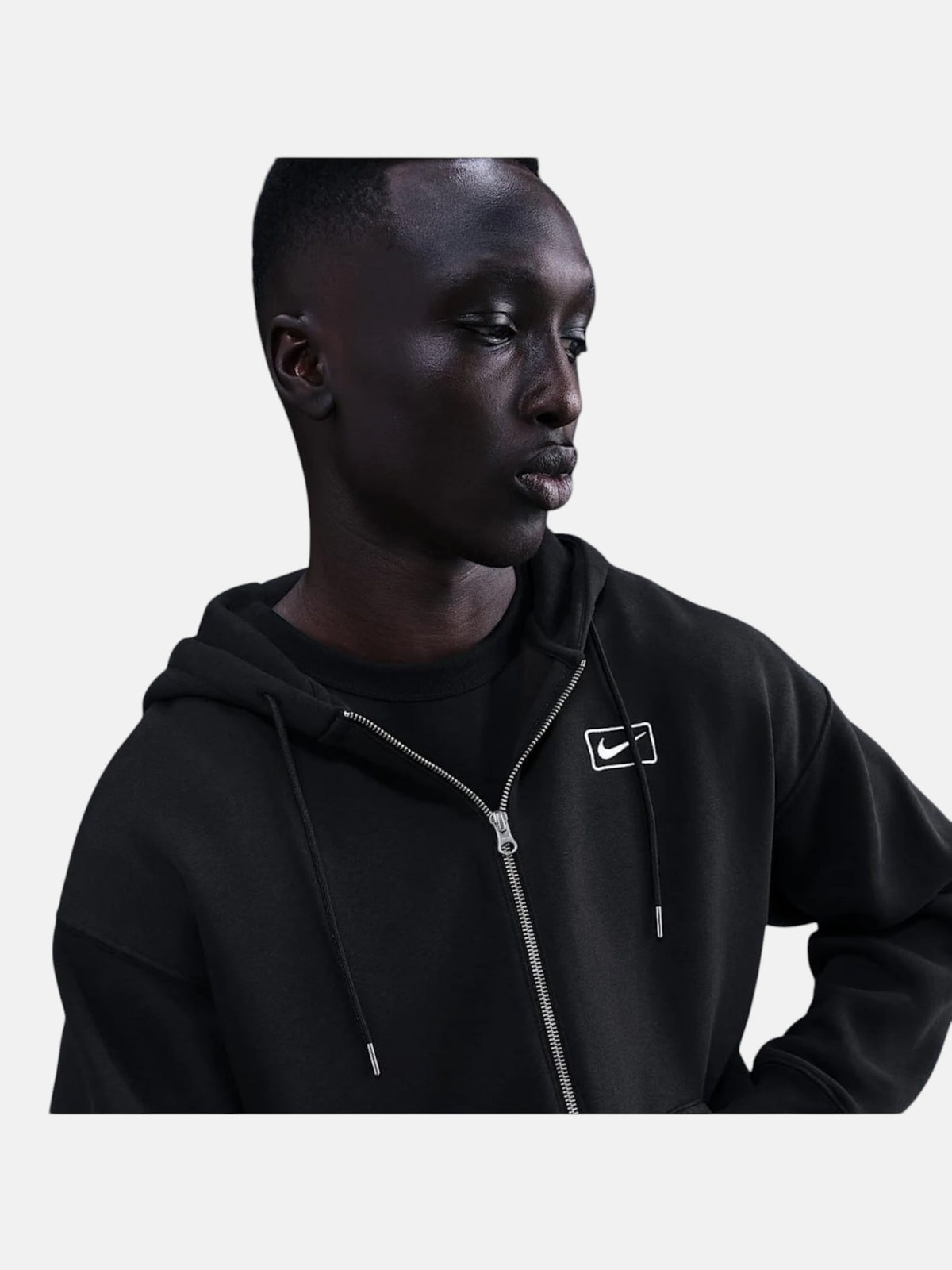Кофта чоловіча Nike Sportswear Swoosh Box Full-Zip "Black" IQ2765-010